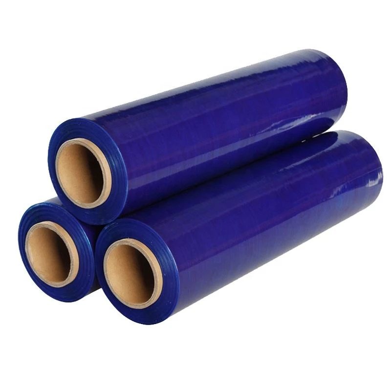 Înveliș pentru paleți din plastic albastru ecologic